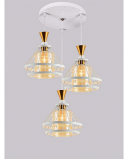 LUSTRE LED SUSPENDUE MODERNE 3XE27 REF:CX255-3