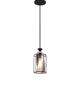 LUSTRE LED SUSPENDUE MODERNE 1XE27 REF:LM404-1