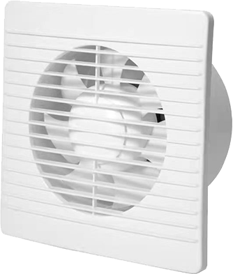 EXTRACTEUR D'AIR AVEC GRILLE 252M3/H 8" 25W