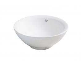 VASQUE ROND A POSER BLANC 430*430*170MM REF:8002