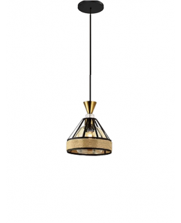 LUSTRE LED  SUSPENDUE MODERNE 1XE27- REF:XW5231-1P