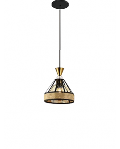 LUSTRE LED  SUSPENDUE MODERNE 1XE27- REF:XW5231-1P