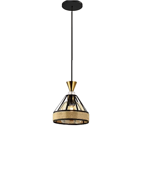 LUSTRE LED  SUSPENDUE MODERNE 1XE27- REF:XW5231-1P