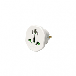 ADAPTATEUR PRISE ANGLAISE EN PRISE FRANCAISE "YAKI" 605-PC