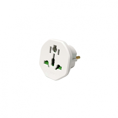 ADAPTATEUR PRISE ANGLAISE EN PRISE FRANCAISE "YAKI" 605-PC