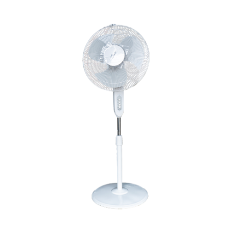 VENTILATEUR A PIED 16" 120W -COULEUR GRIS "BAJAJ" NET