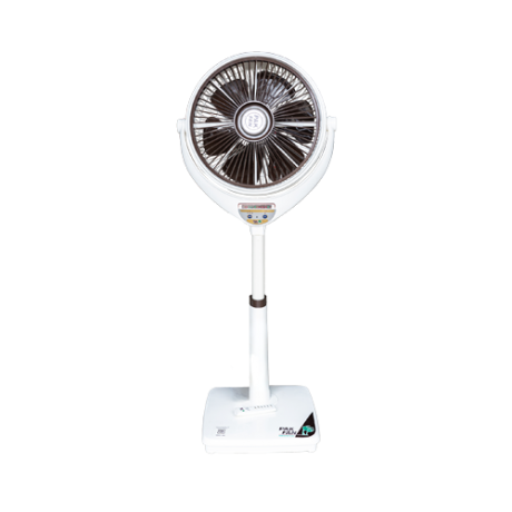 VENTILATEUR A PIED 14" "PAKFAN" -BEIGE - AVEC TELECOMMANDE