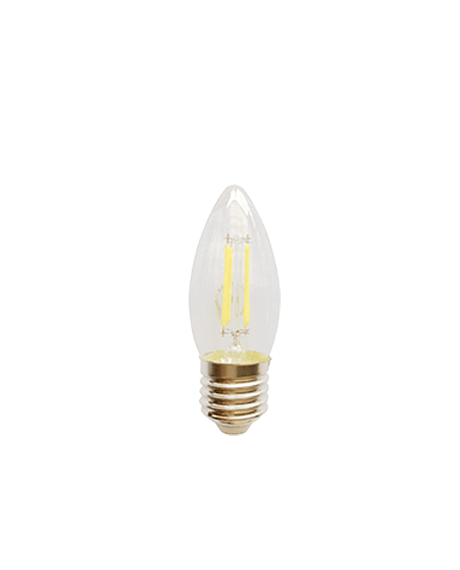 AMPOULE LED FILAMENT  E27  220V  4W  REF:C35 4W