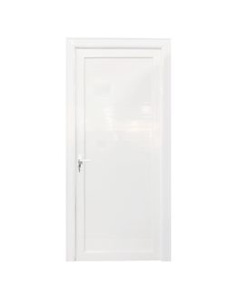 PORTE PLEINE ALU OUVRANTE 1 VANTAIL 900X2100X1.4MM REF:AMMD01-WHITE