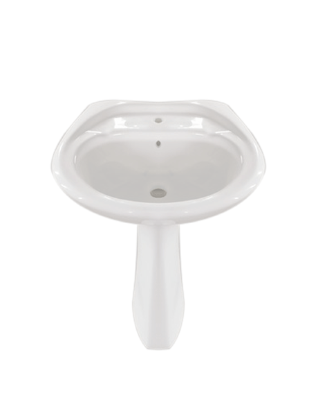 LAVABO ROND AVEC COLONNE 490*440*830MM REF:3041