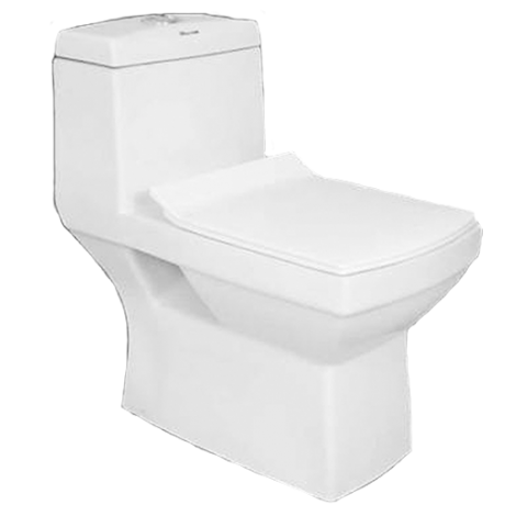 WC MONOBLOC HORIZONTAL "INDE RANIBA" BLANC REF:MOON