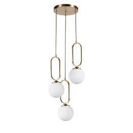 LUSTRE LED  SUSPENDUE MODERNE 3XE27- REF:MX152-3