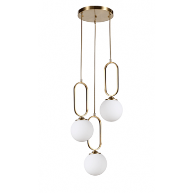 LUSTRE LED  SUSPENDUE MODERNE 3XE27- REF:MX152-3