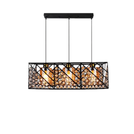 LUSTRE LED  SUSPENDUE MODERNE 3XE27- REF:XL24108-3