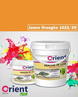 PEINTURE A L'EAU INT/EXT" ORIENT PLUS" 20KG JAUNE ORANGEE REF:1022/20