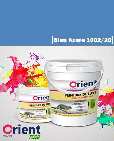 PEINTURE A L'EAU INT/EXT " ORIENT PLUS" 20KG BLEU AZURE REF:1002/20