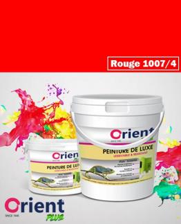 PEINTURE A L'EAU INT/EXT " ORIENT PLUS" 4KG ROUGE REF:1007/4