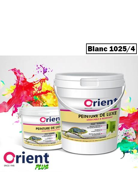 PEINTURE A L'EAU INT/EXT " ORIENT PLUS" 4KG BLANC REF:1025/4