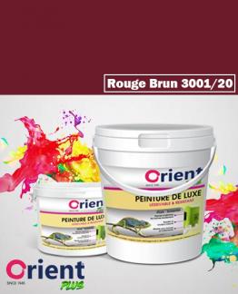 PEINTURE POUR TOLE " ORIENT PLUS" 20KG ROUGE BRUN REF:3001/20