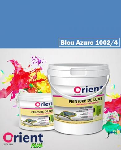 PEINTURE A L'EAU INT/EXT " ORIENT PLUS" 4KG BLEU AZURE REF:1002/4