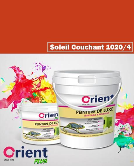 PEINTURE A L'EAU INT/EXT"ORIENT PLUS" 4KG SOLEIL COUCHANT REF:1020/4