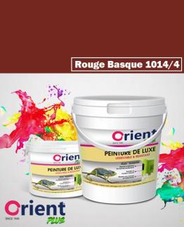 PEINTURE A L'EAU INT/EXT " ORIENT PLUS" 4KG ROUGE BASQUE REF:1014/4