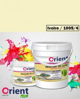 PEINTURE A L'EAU INT/EXT " ORIENT PLUS" 4KG IVOIR REF:1005/4