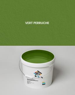 PEINTURE A L'EAU INT/EXT " MS" 30KG VERT PERRUCHE REF:1055/30