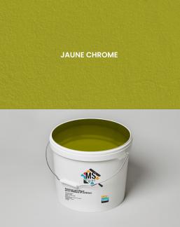 PEINTURE A L'EAU INT/EXT " MS" 30KG JAUNE CHROME  REF:1051/30