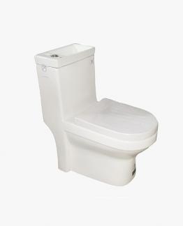 WC MONOBLOC AVEC LAVABO INTEGRE 720*390*790 REF:WS1010