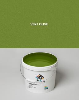 PEINTURE A L'EAU INT/EXT " MS" 30KG VERT OLIVE  REF:1056/30