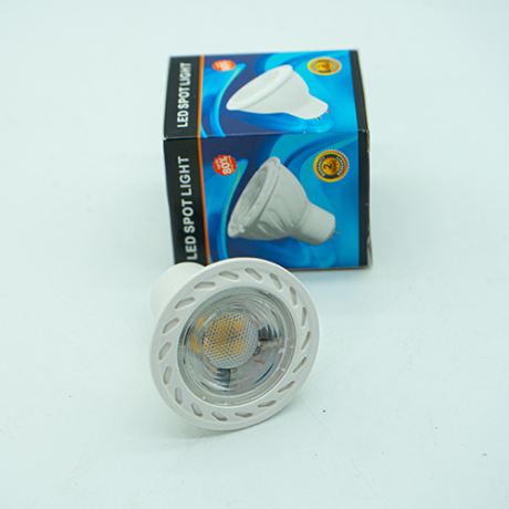 SPOT LED GU10 5W 220V JAUNE REF:F-165