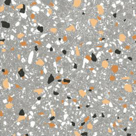 CARREAUX 400X400X7.5MM  TERRAZZO-CEMENTO "INDE" REF: TER-CEM-40